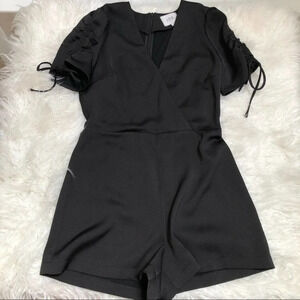 J.O.A. Los Angeles Romper Size Small Black 5880